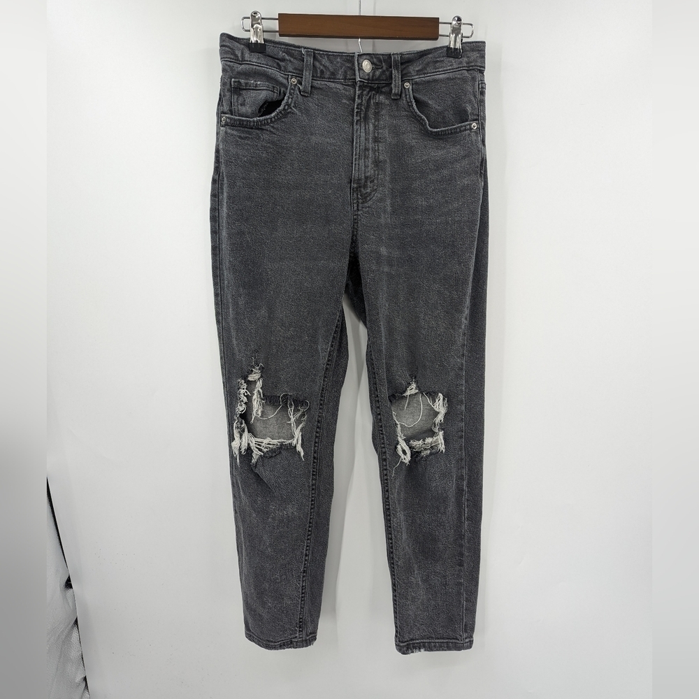WILD FABLE Distressed Cropped Jeans - Picture 2 of 11